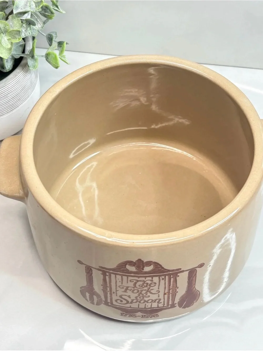 1970’s West Bend Colonial Stoneware Bean Pot